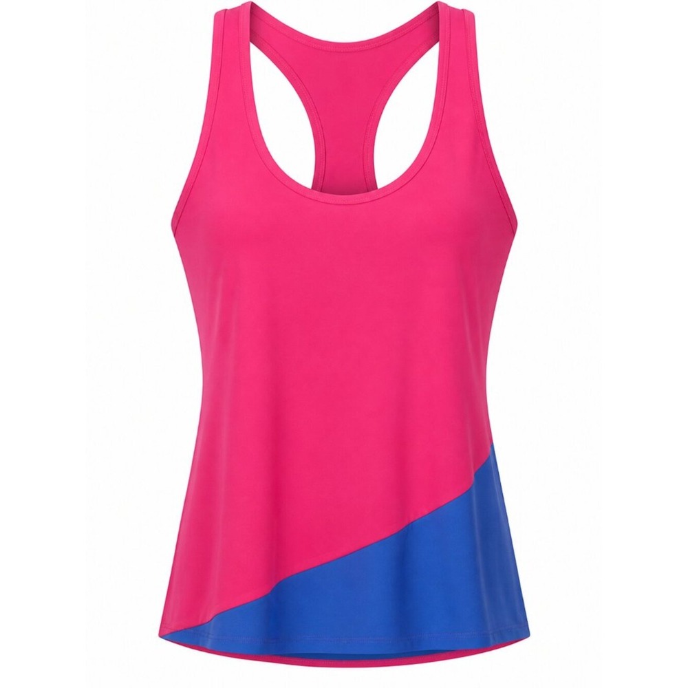 Soybu Colorblock Racerback Medium Fitness Tank